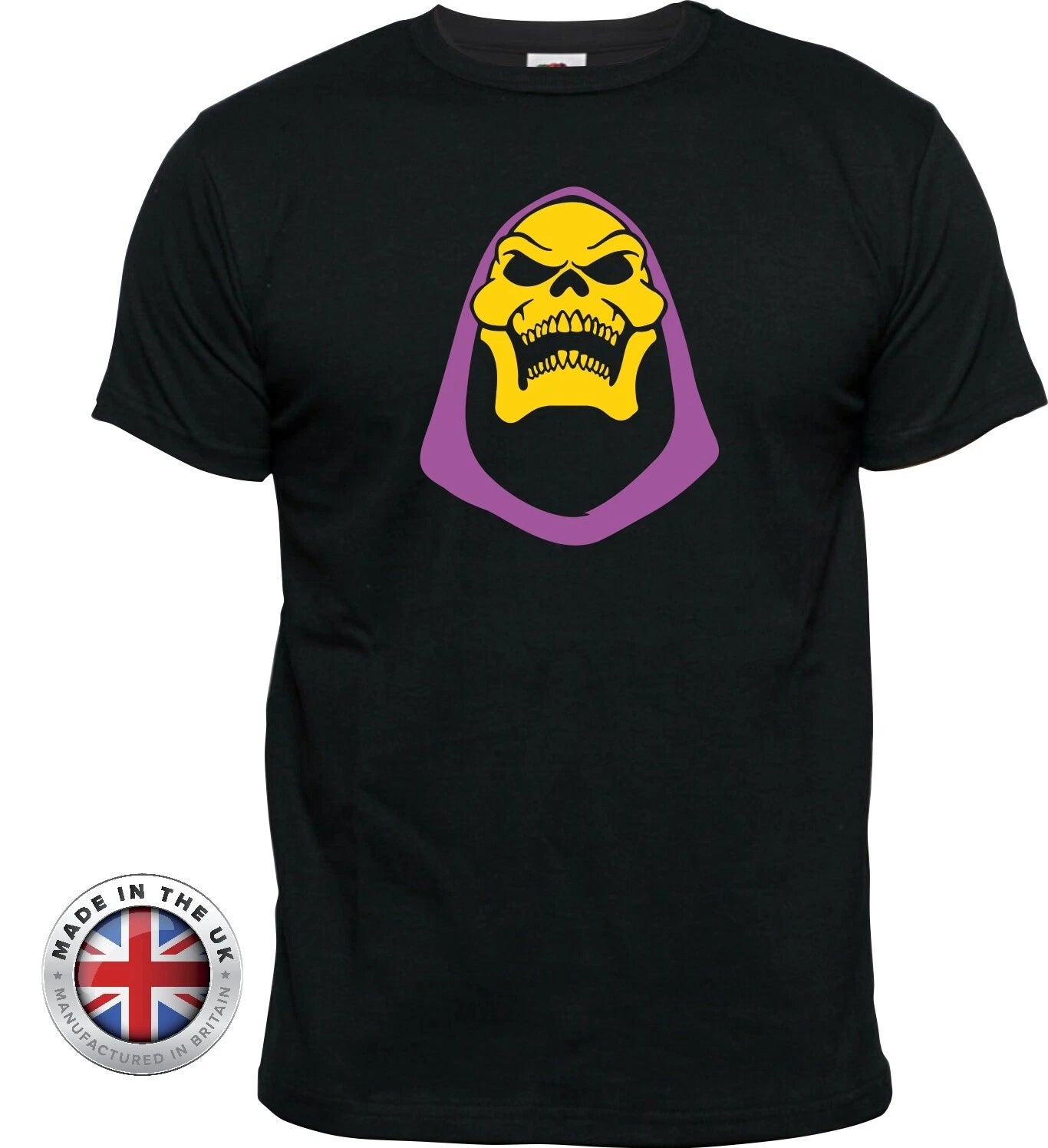 Masters Of The Universe He-Man SKELATOR T-Shirt. Unisex, kids or Women's Fitted