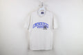 Retro Mens Medium Spell Out Blackburn Rovers FC Football Soccer T-Shirt White