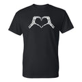 Skeleton Heart Hands - Halloween Spooky Monster T-Shirt