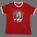 Rare Vintage 2003 Ragnarok - Peco Peco Knight Video Game Anime Ringer T-shirt