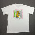 Keith Haring Uniqlo Shirt Mens Large White Pocket Graphic Paradise Garage
