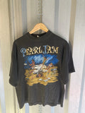 Vintage 1990s Pearl Jam Boot Spiral Designs