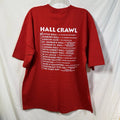 Vintage Pulaski Days 2004 Hall Crawl Y2K 2XL Deadstock T-Shirt Polish Heritage