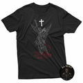 Saint Michael The Archangel Defeating Satan Warrior T-Shirt