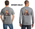 Biker Life Custom Chopper Scooter Sexy Girl On Classic Motorcycle Men's T Shirt