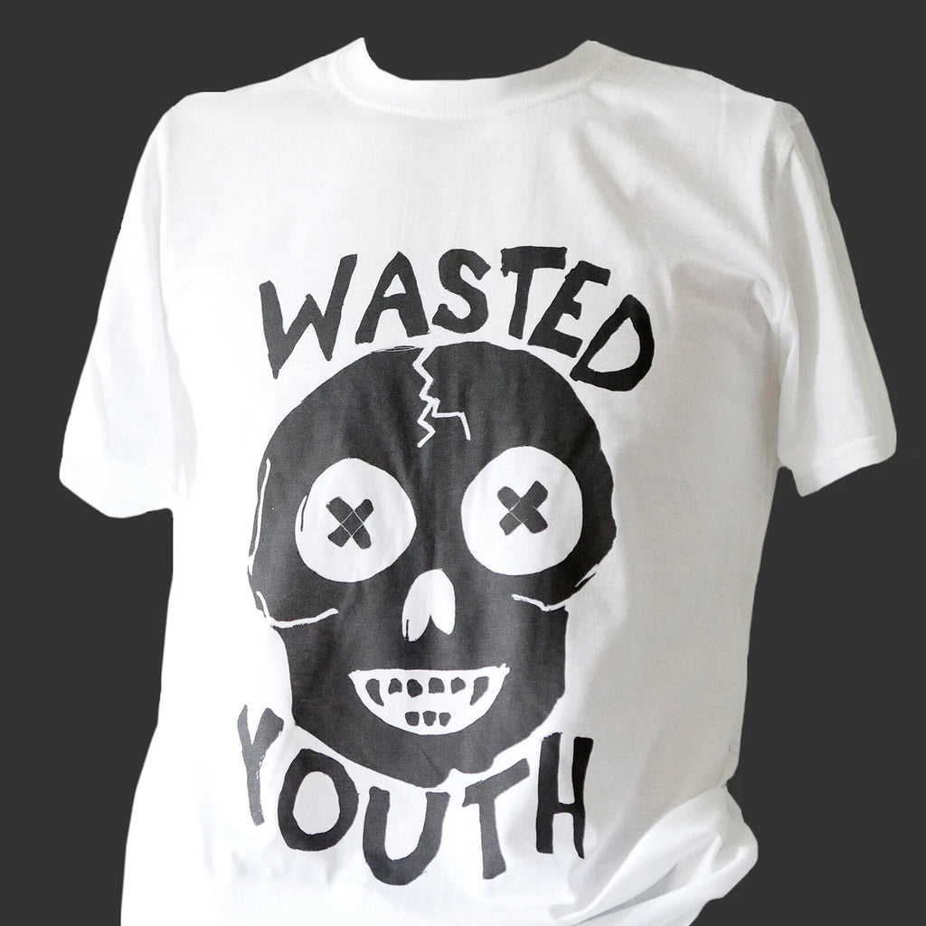 WASTED YOUTH PUNK ROCK T-SHIRT unisex S-3XL
