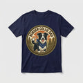 Border Collie Dad T-Shirt BC Dog Dad Gift Men Graphic Tee Fathers Day Cute