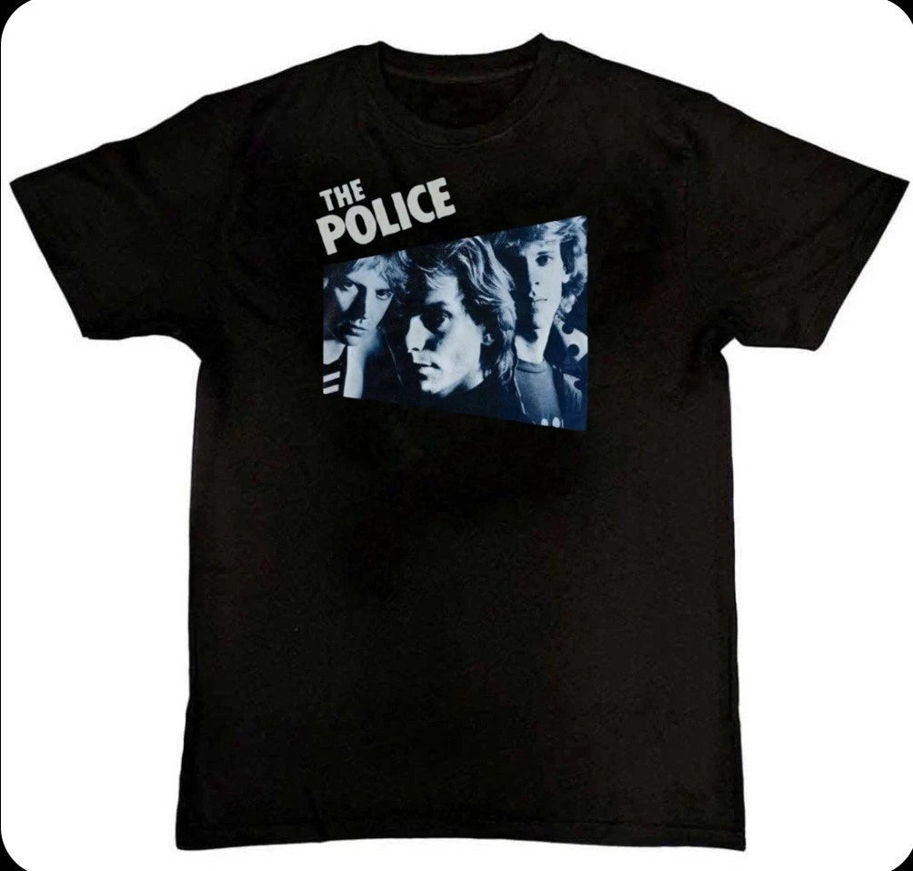 Classic The Police Band Graphic Print Mens Unisex T-Shirt S M L XL 2 3 4 XL
