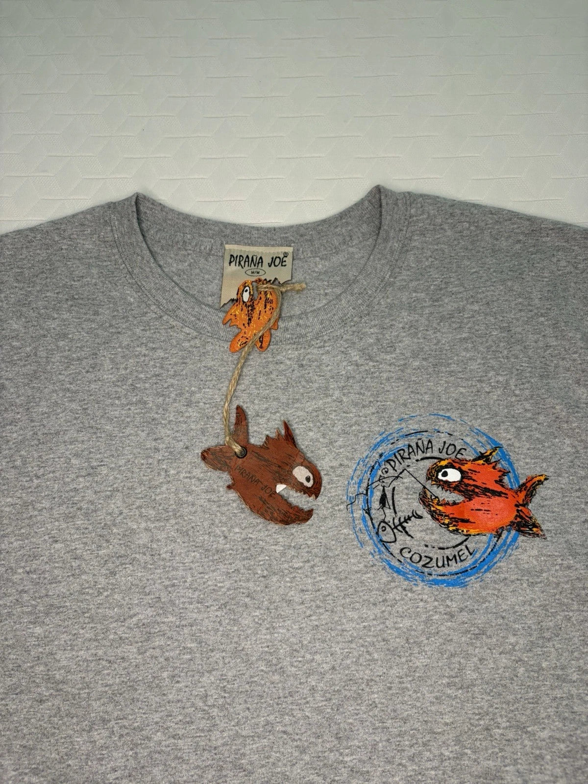 Y2K Pirana Joe  Cozumel T-shirt new with tags Size Medium