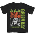 Vintage GREEN DAY Warning Black T Shirt