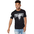 Men's Howitzer Patriot Smash Black Skull Y2K Patriotic USA Tee T-Shirt XL