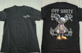 Off-White Pink Logo T-Shirt Reprint Black Cotton Streetwear Tee S-5XL