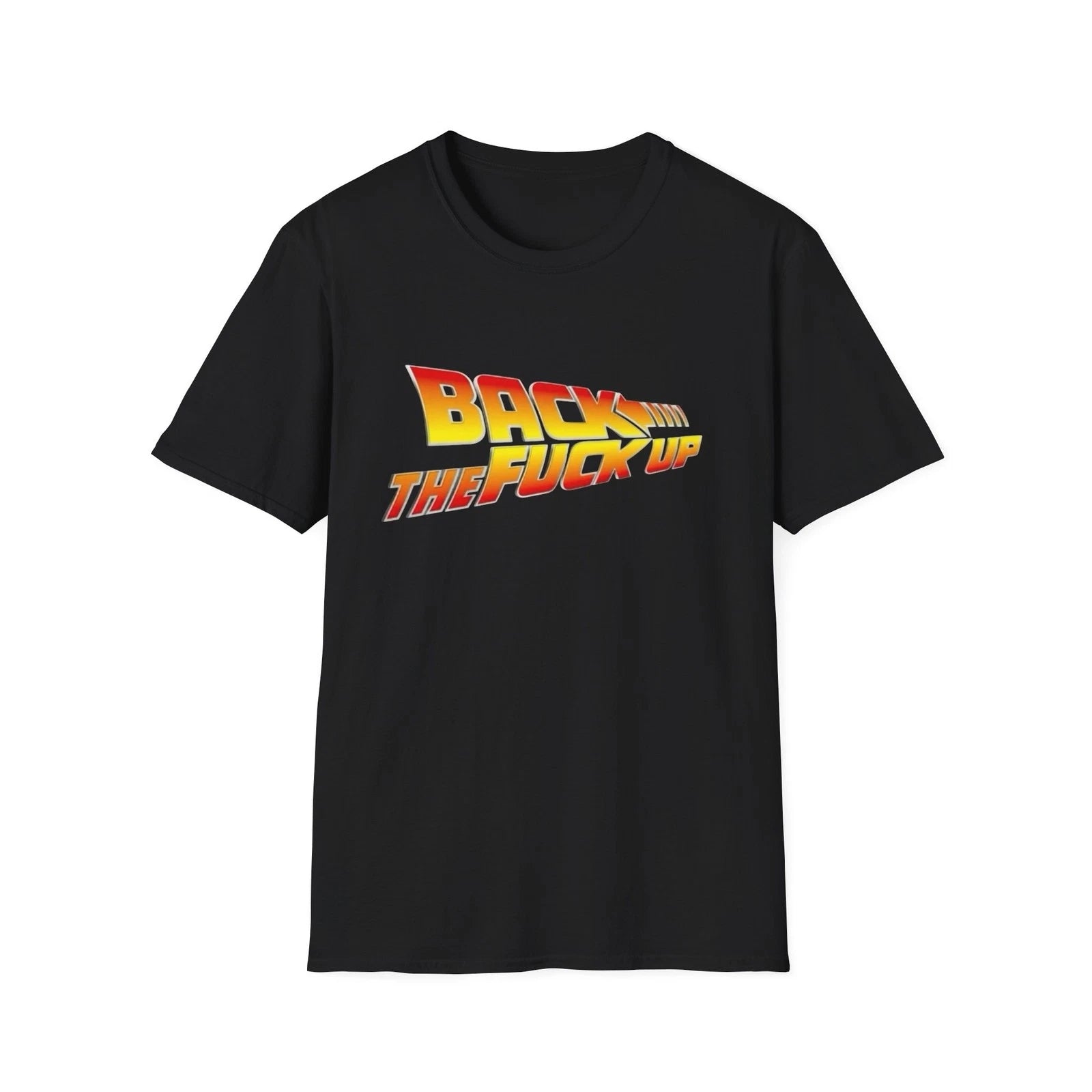 T Shirt Retro Gradient 80s Style