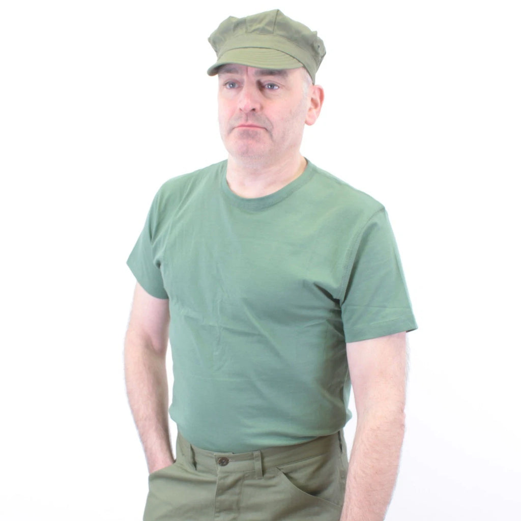USMC Green Undershirt WW2 1940's Vintage design T-Shirt by Kay Canvas AL518