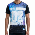 $79  TRUE RELIGION Black CONCERT SUBLIMATION Short Sleeve Graphic T-shirt NWT