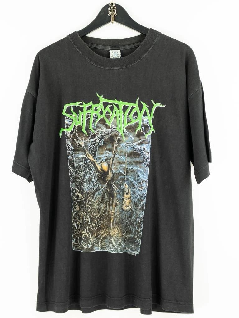 1995 SUFFOCATION - PIERCED FROM WITHIN Vintage T-shirt Reprint