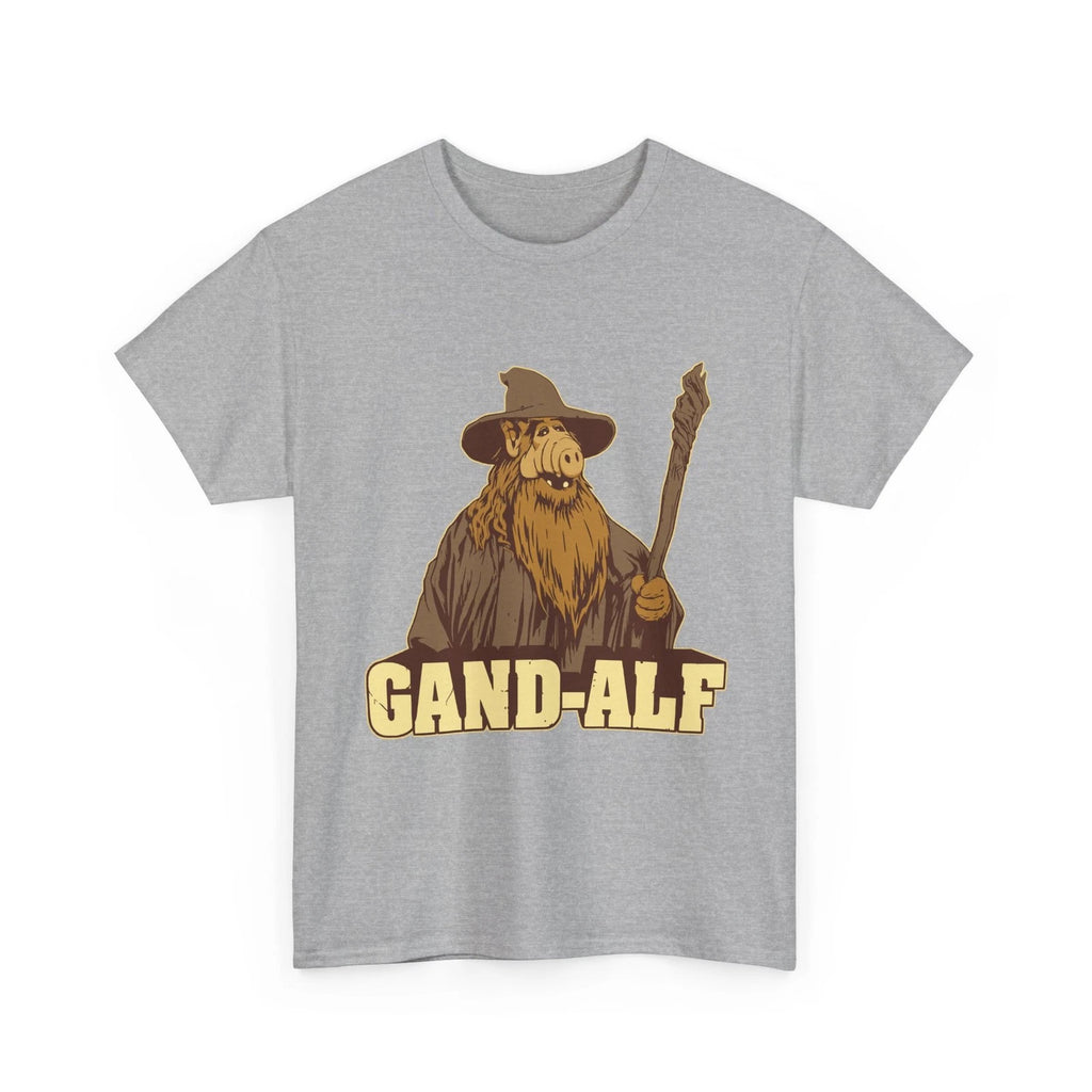 Alf & Gandalf pun in ironic Gand-ALF Movie Fan Graphic T-Shirt