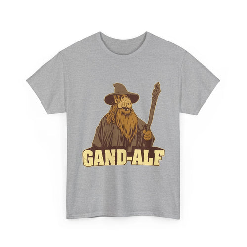 Alf & Gandalf pun in ironic Gand-ALF Movie Fan Graphic T-Shirt
