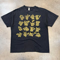 Vintage Y2K Pikachu Pokemon Faded Distressed Tee Shirt XL Cartoon Grunge 2000s