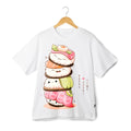 Happy Sushi Time T-Shirt Kawaii Sushi Stack Cute Japanese Food Lover Graphic Tee