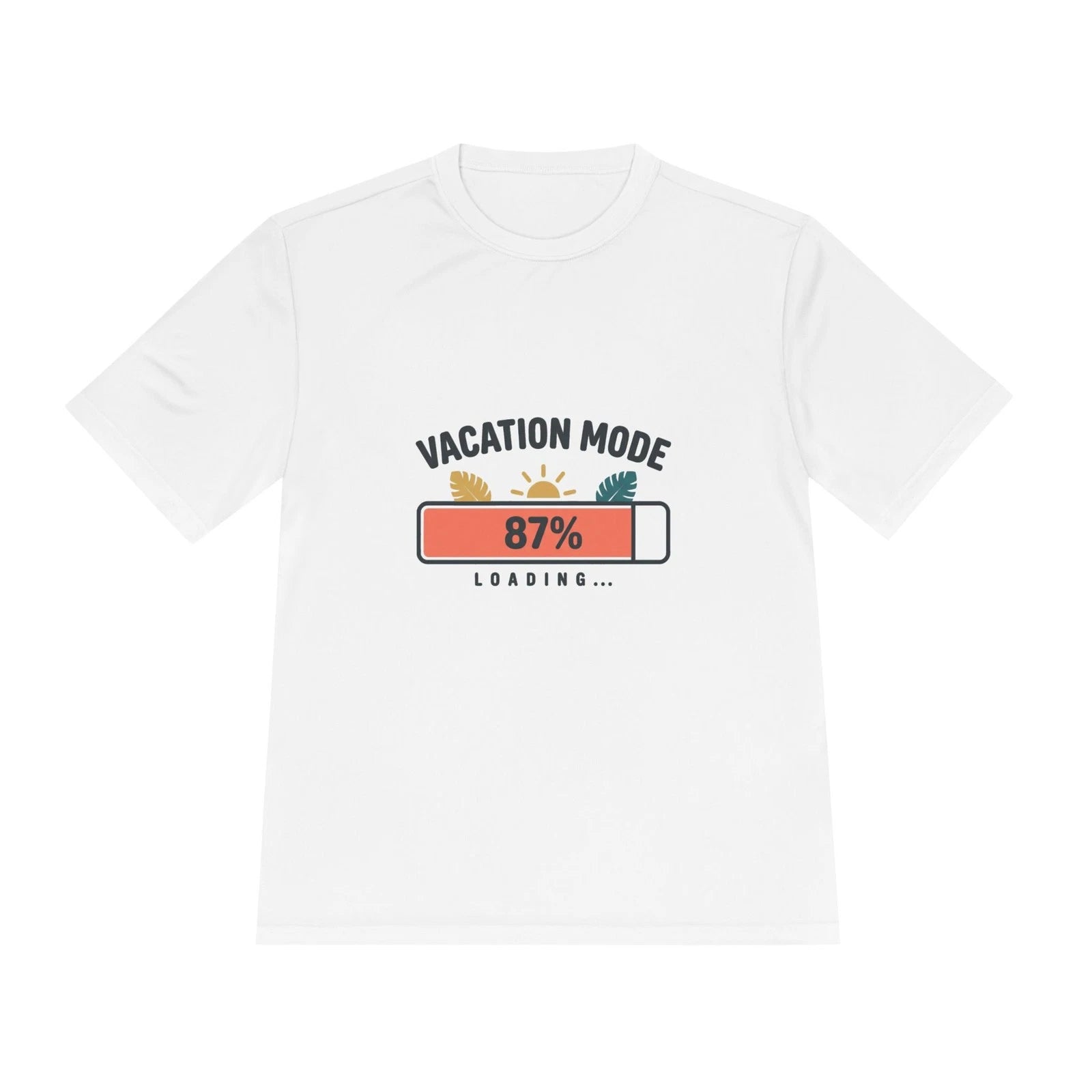 Vacation Mode 87% Loading Tee | Summer Vacation Shirt