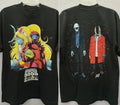 Remake Daft Punk Interstella 5555 2 sided Black Short Sleeve T shirt