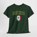 Mexico Soccer Ball Tee | Mexican Flag Football Jersey Style