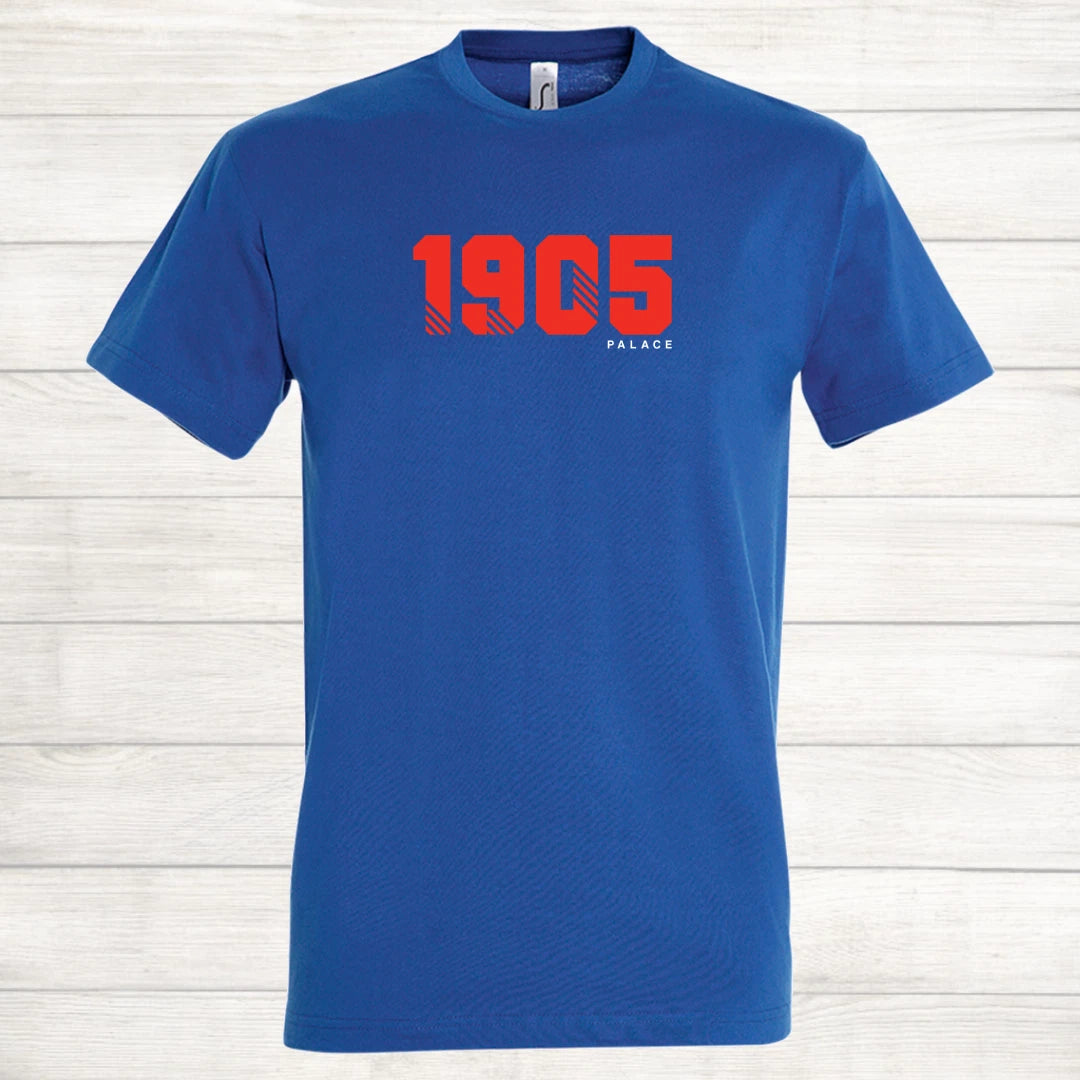 Crystal Palace Football Shirt 1905 Est Year Retro Gift Casual T Shirt
