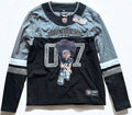 The Boondocks Riley Freeman Football Jersey Mens Medium Black NWT Adult