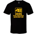 Wkbs Philadelphia Burlington Television Station Tee Retro T Shirt