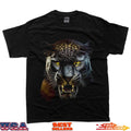 Angry Leopard Big Cat Roar Streetwear T-Shirt
