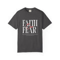 Faith Over Fear T-shirt | Inspirational Christian Typography Tee