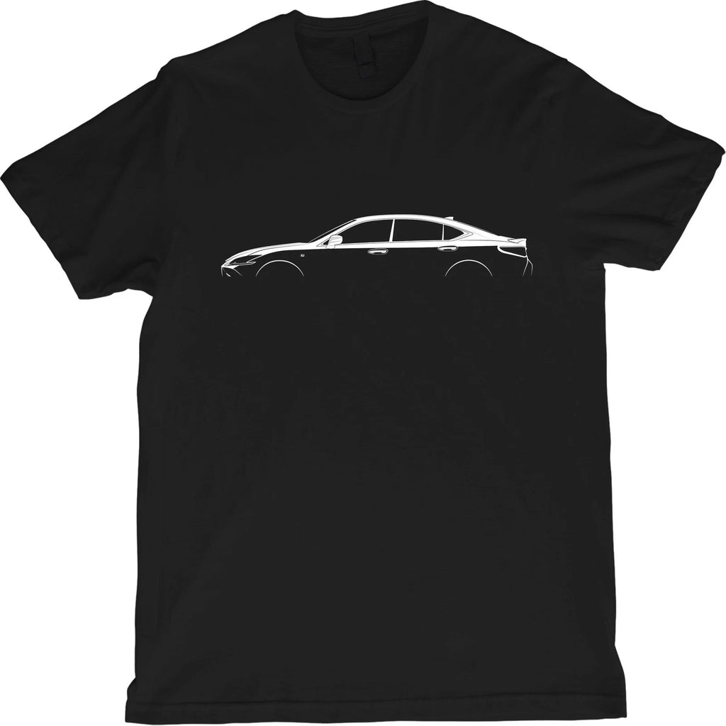 ES 350 F Sport XZ10 Modern Luxury Sedan Silhouette T-Shirt