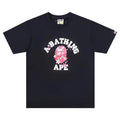 BAPE Sakura College T-Shirt Black | A Bathing Ape