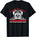 Please Go Away I'm Introverting Anti Social Pug T-Shirt