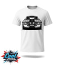 Ford Mustang Shelby GT500 Classic Car Graphic T Shirt White Retro Automotive