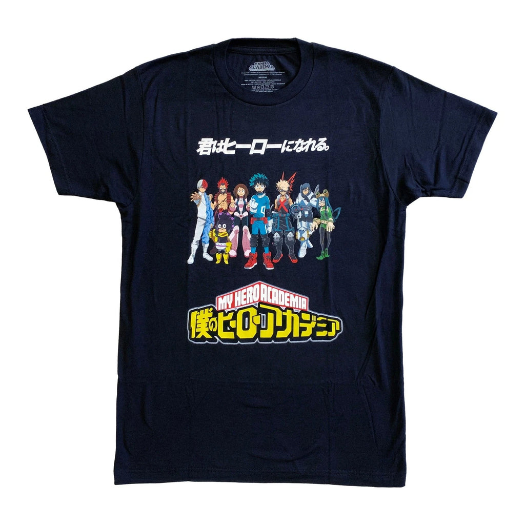 My Hero Academia Main Group Adult T Shirt