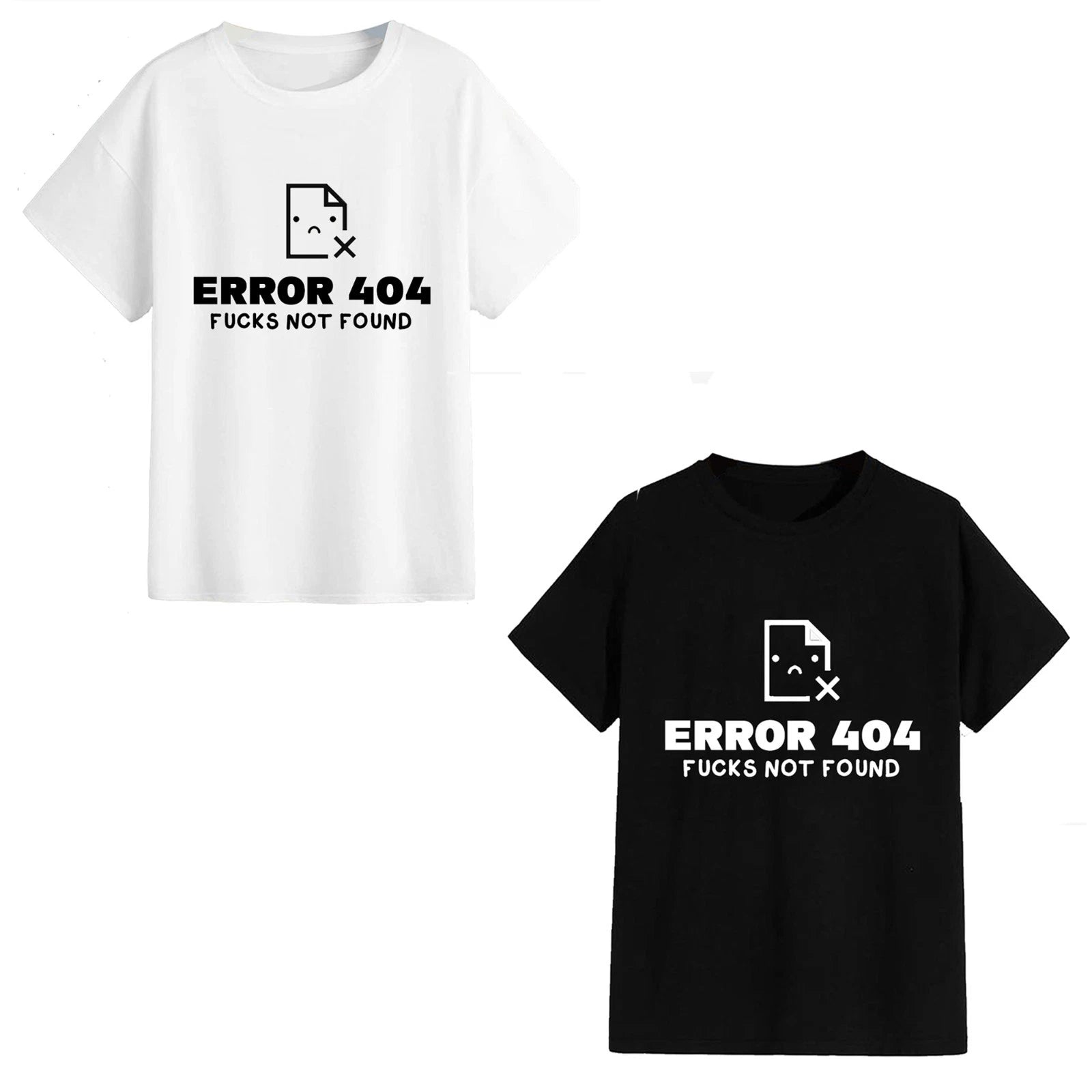 Unisex T-Shirt - Error 404... - Funny Gift Office Work Humour Computers Tech IT