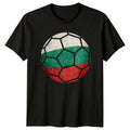 Bulgarian Flag Soccer Ball Sports Mens T-Shirt Womens Tee Graphic