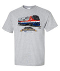 Amtrak Veterans Tribute Trains Authentic Railroad T-Shirt [121]