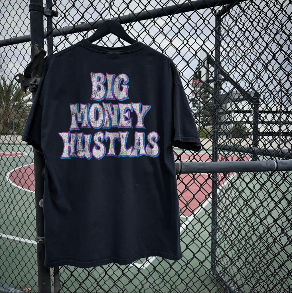 Y2K Icp 'Big Money Hustlas' Promo T-Shirt Black XXL