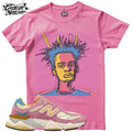 Shirt To Match New Balance 9060 Pink Taffy Calcium Unisex Tee Psychedelic Shirt