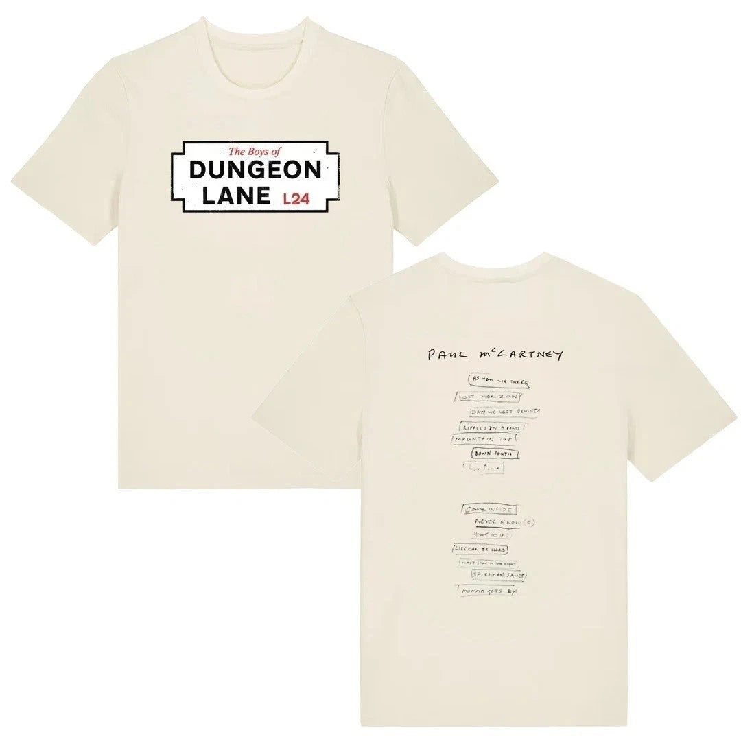 Paul McCartney 2026 The Boys of Dungeon Lane Unisex T-Shirt