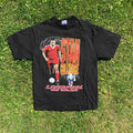 Stan Collymore 90s Liverpool England Vintage T Shirt Football Tee Soccer Gerrard
