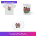 Custom Pet Gift Set Shirt Mug Ornament Personalized Name Bundle Dog Lover
