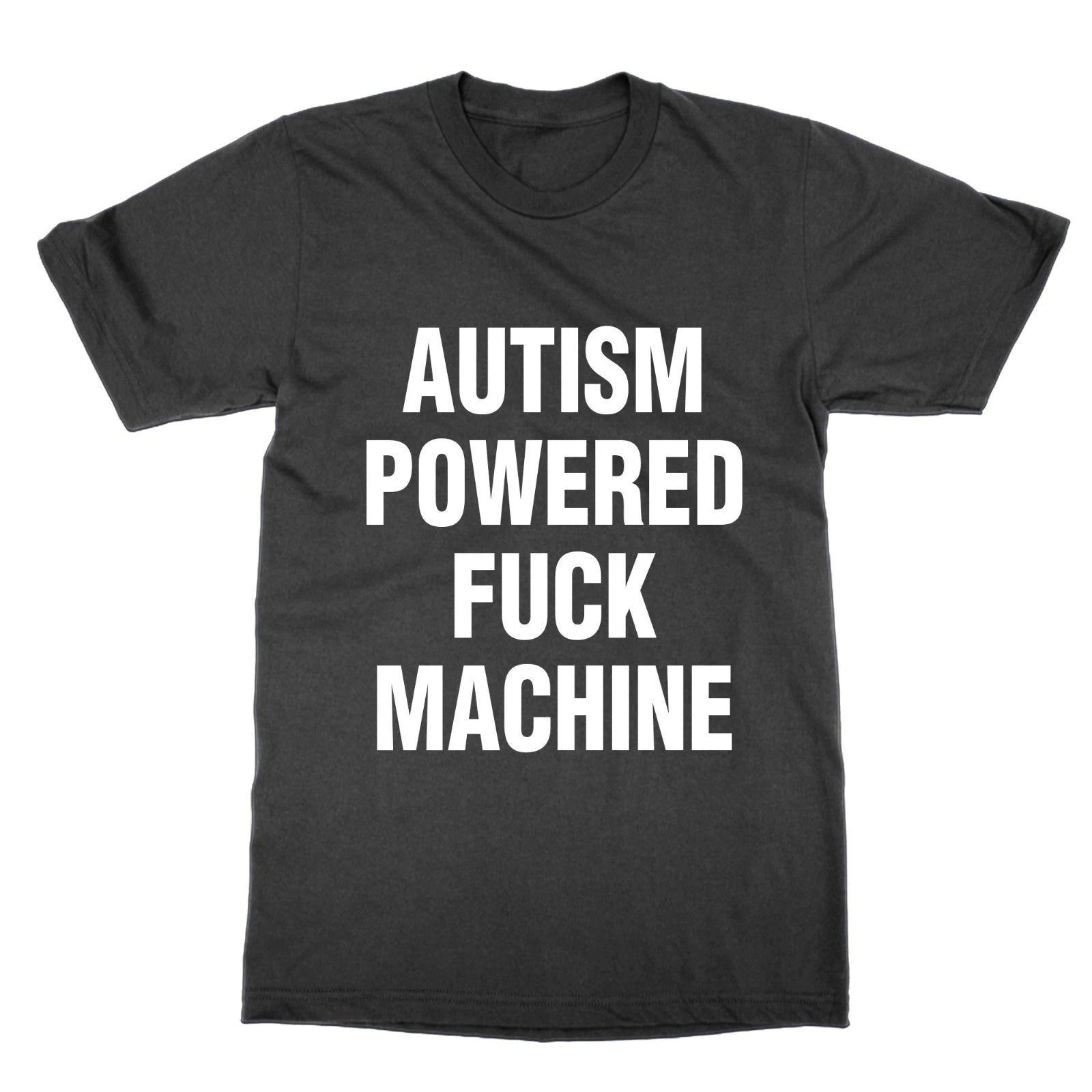 Autism Powered F*ck Machine t-shirt funny top autistic tee present meme gift