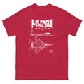F-15 Eagle American Fighter Jet Clean Design T-Shirt