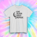 Eat Sleep Golf Repeat Funny Golfer T-Shirt Perfect Gift for Golf Lovers S-5XL
