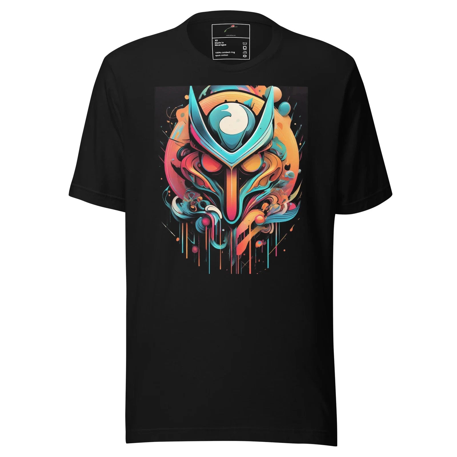 Bold Graffiti Art T-Shirt Trendy Style