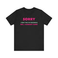 Funny Voicemail Unisex Jersey Tee